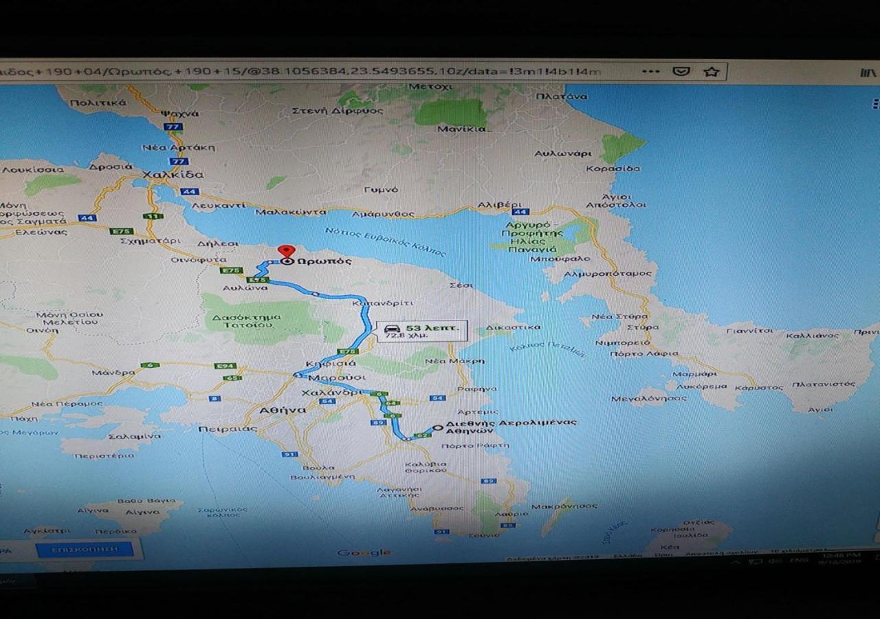 Aegean Beachfront Petriai ภายนอก รูปภาพ