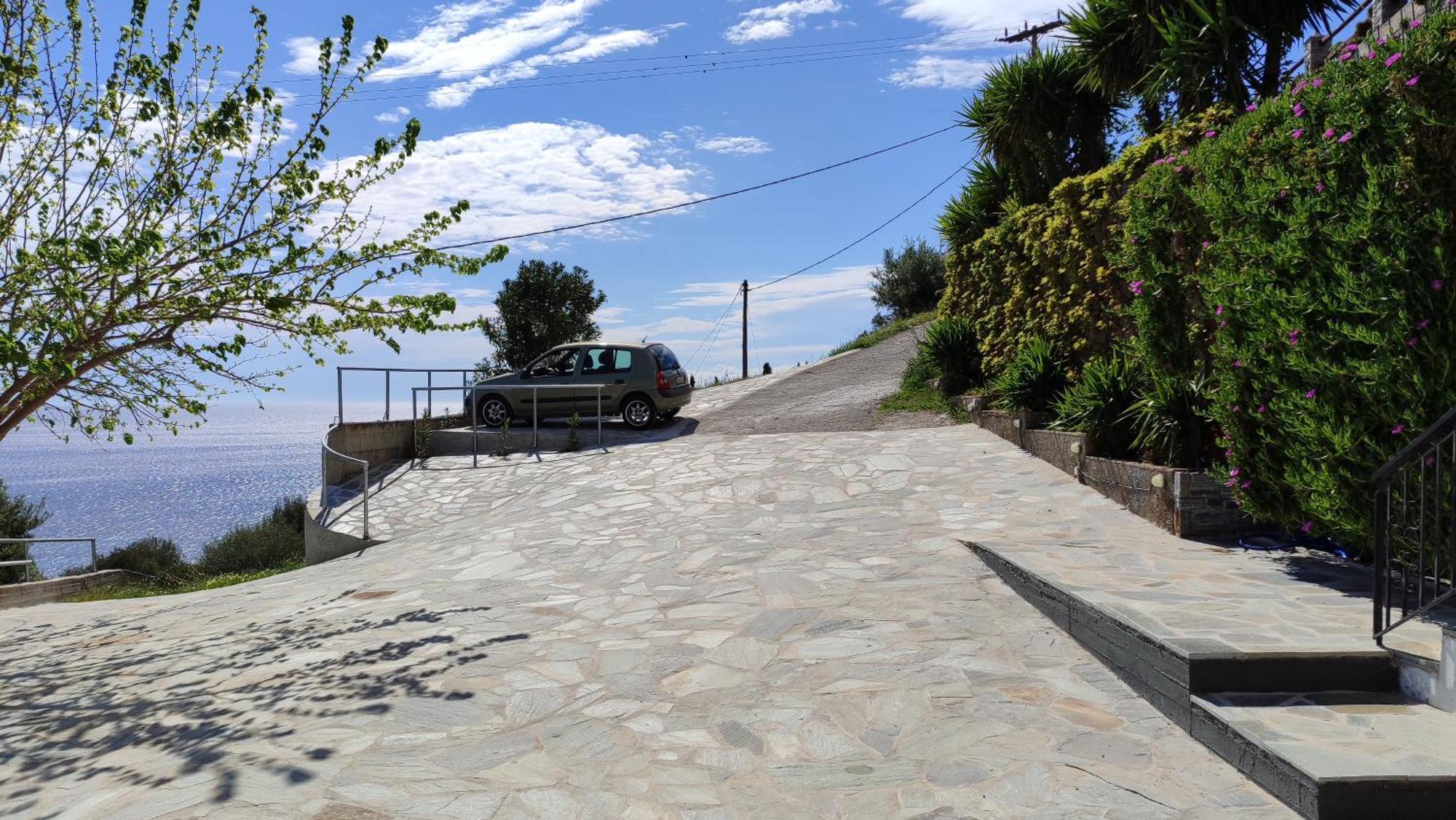 Aegean Beachfront Petriai ภายนอก รูปภาพ