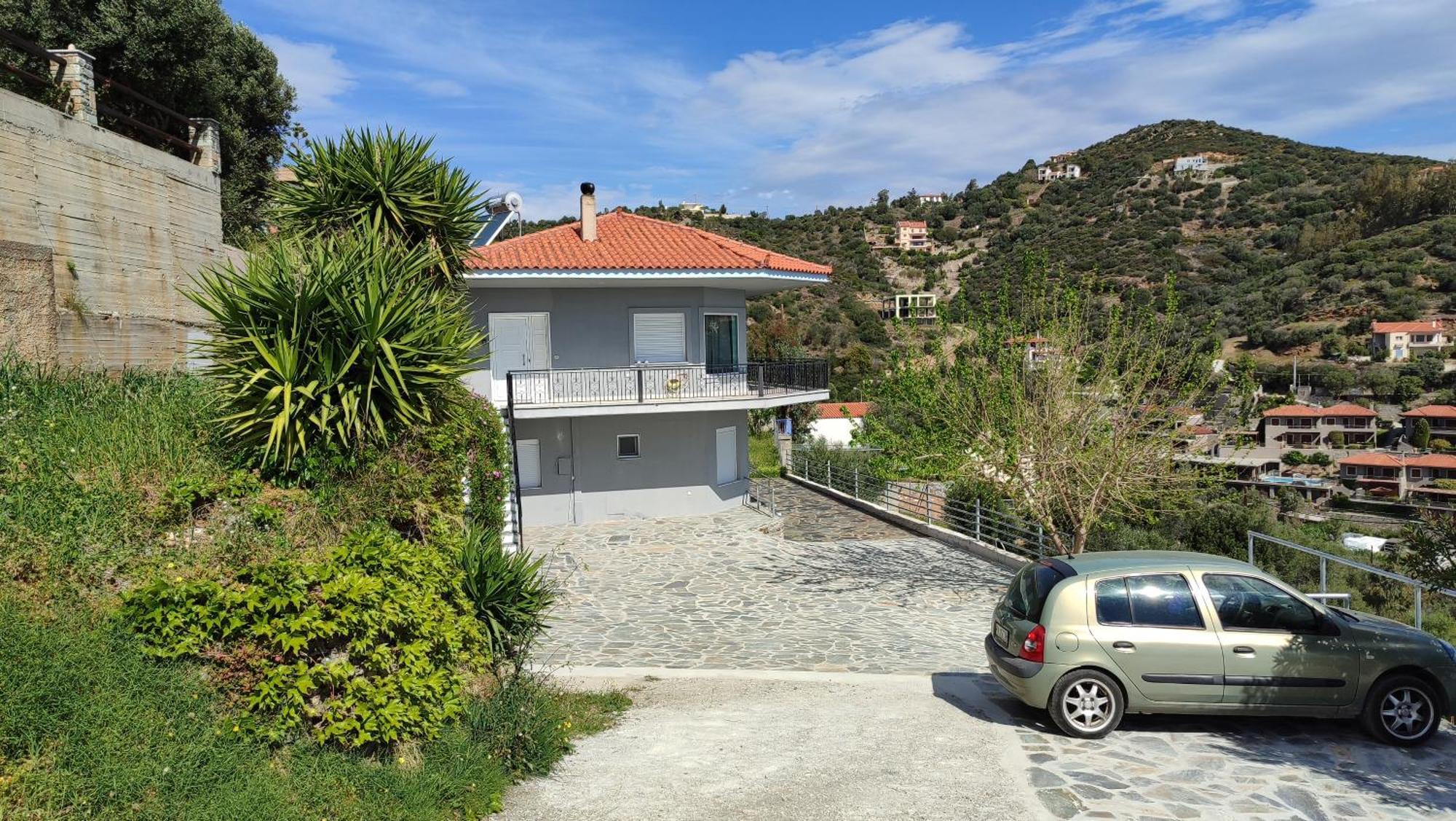 Aegean Beachfront Petriai ภายนอก รูปภาพ