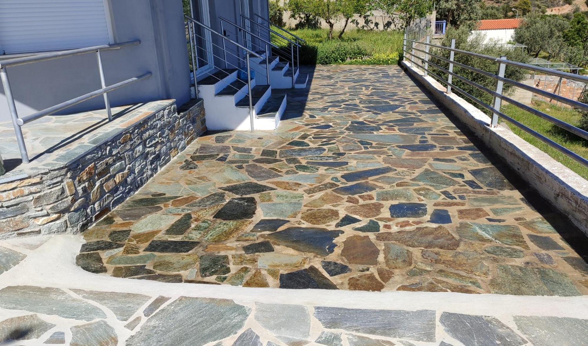 Aegean Beachfront Petriai ภายนอก รูปภาพ
