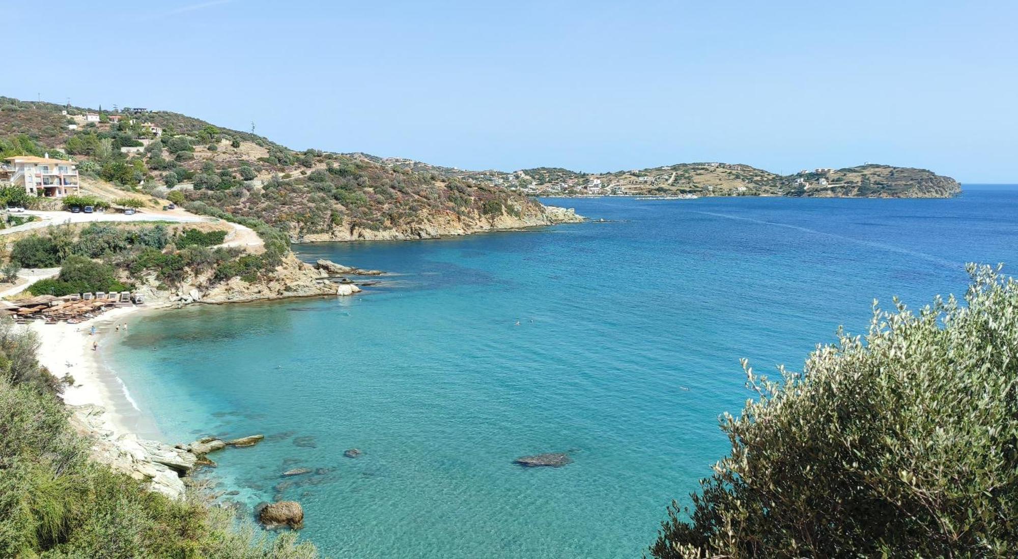 Aegean Beachfront Petriai ภายนอก รูปภาพ