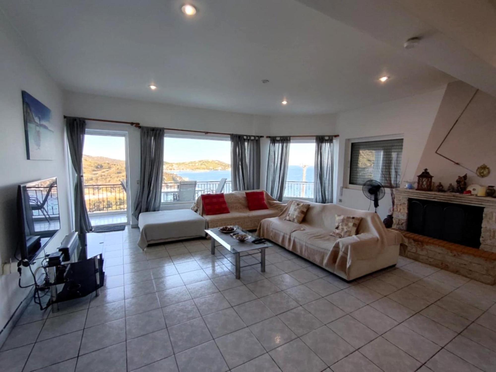 Aegean Beachfront Petriai ภายนอก รูปภาพ